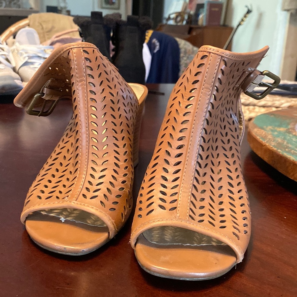 Brown sandals